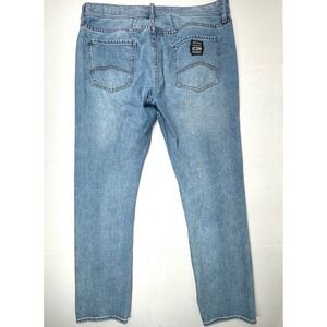 Armani Exchange A|X J13 Slim Jeans ICON Mens 38 37X32Medium Wash Denim LOGO GUC